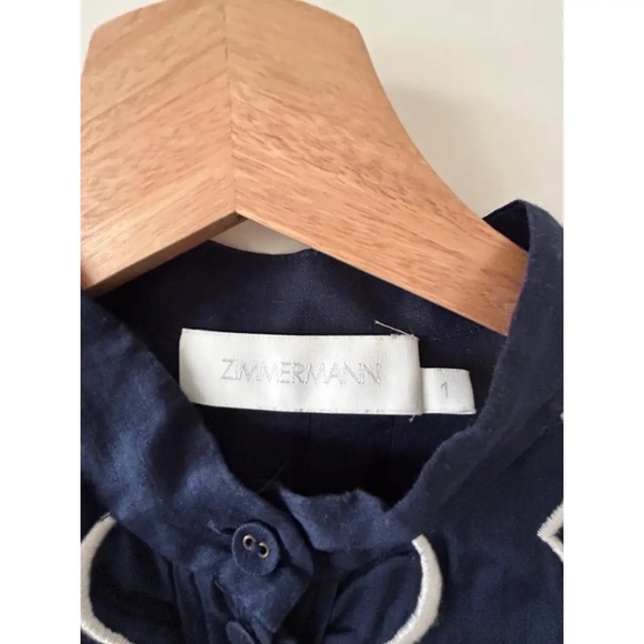 ZIMMERMANN Aliane Scallop Frill Dress - Picture 3 of 3